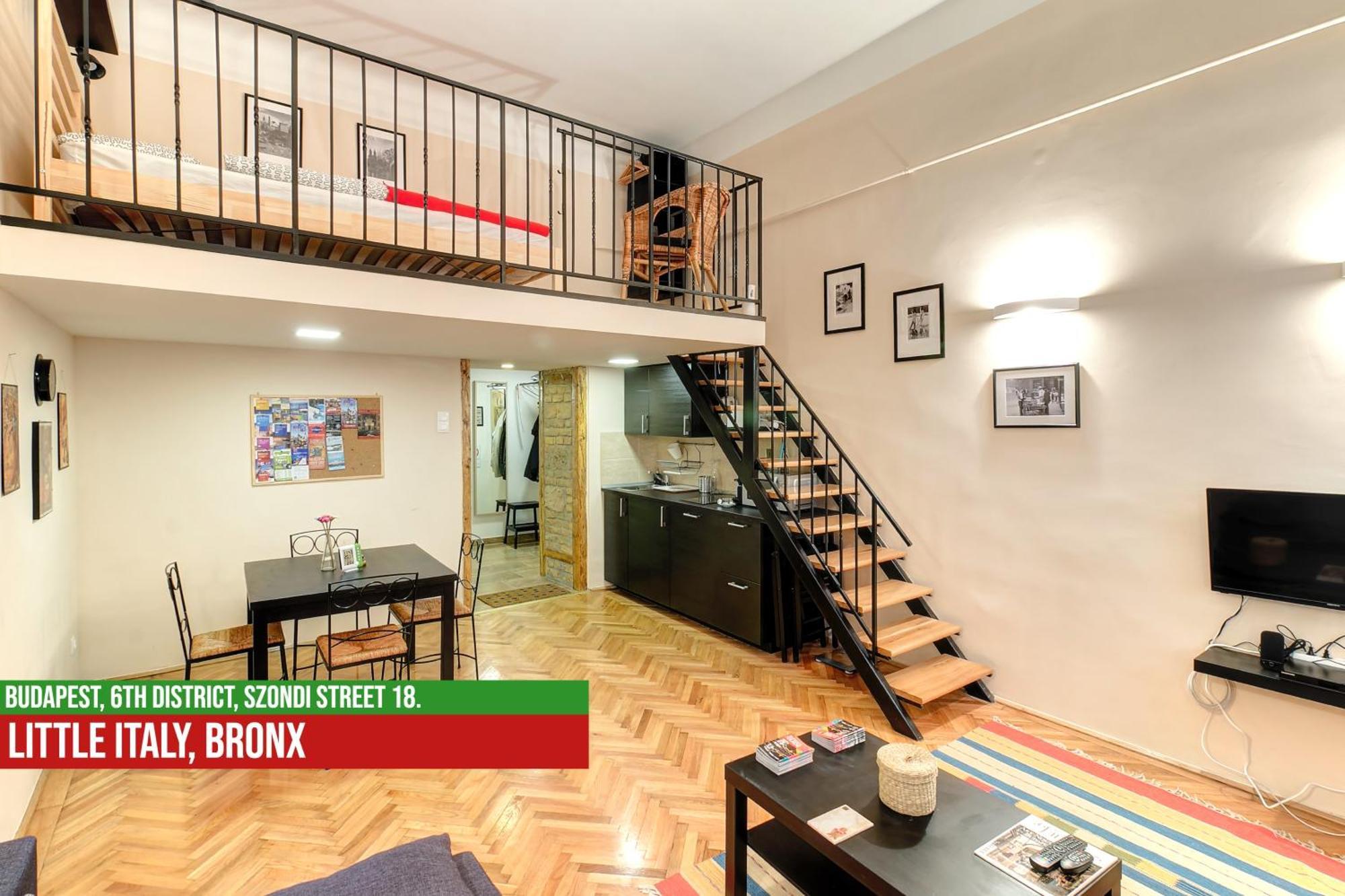 בודפשט Little Italy Bronx Apartment מראה חיצוני תמונה