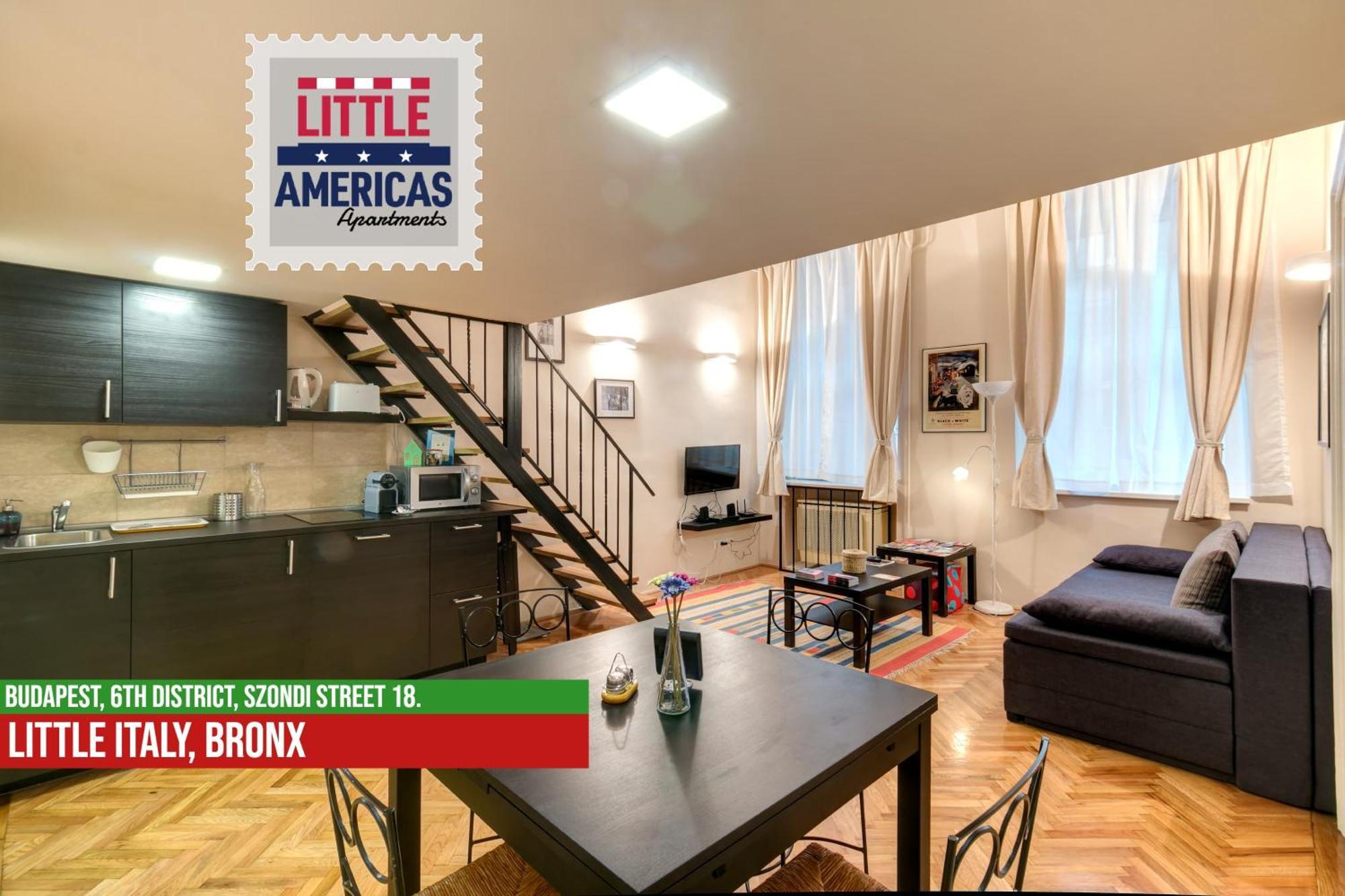 בודפשט Little Italy Bronx Apartment מראה חיצוני תמונה