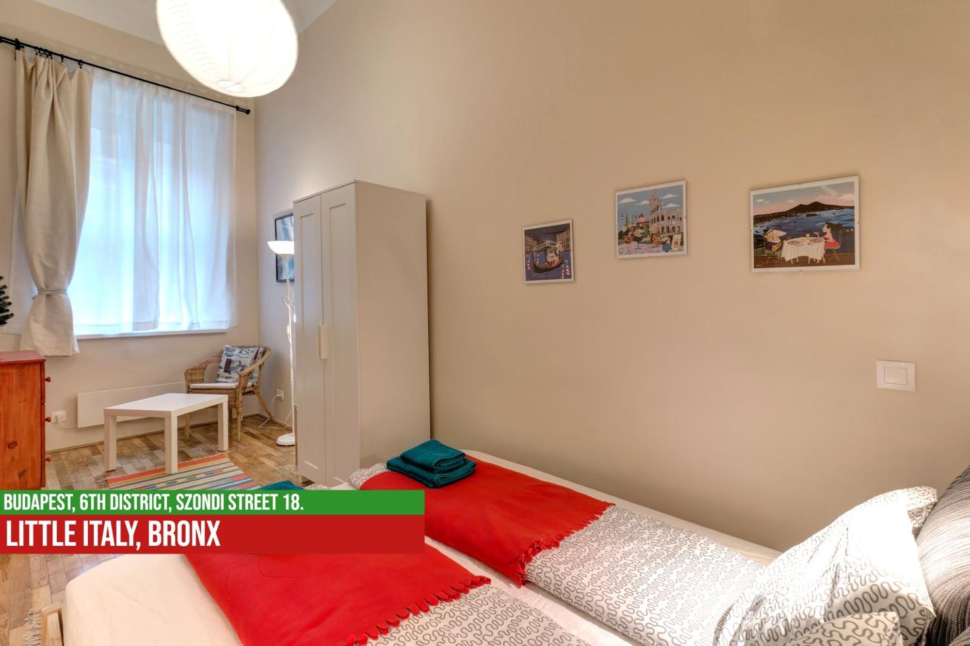 בודפשט Little Italy Bronx Apartment מראה חיצוני תמונה